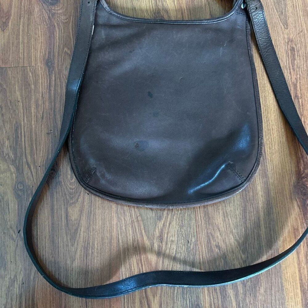 Coach Vintage leather tassel bag. - Picture 9 of 11